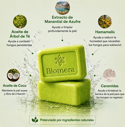 Blomera™ Jabón Natural para Picazón e Irritación
