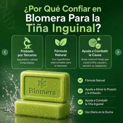 Blomera™ Jabón Natural Antifúngico